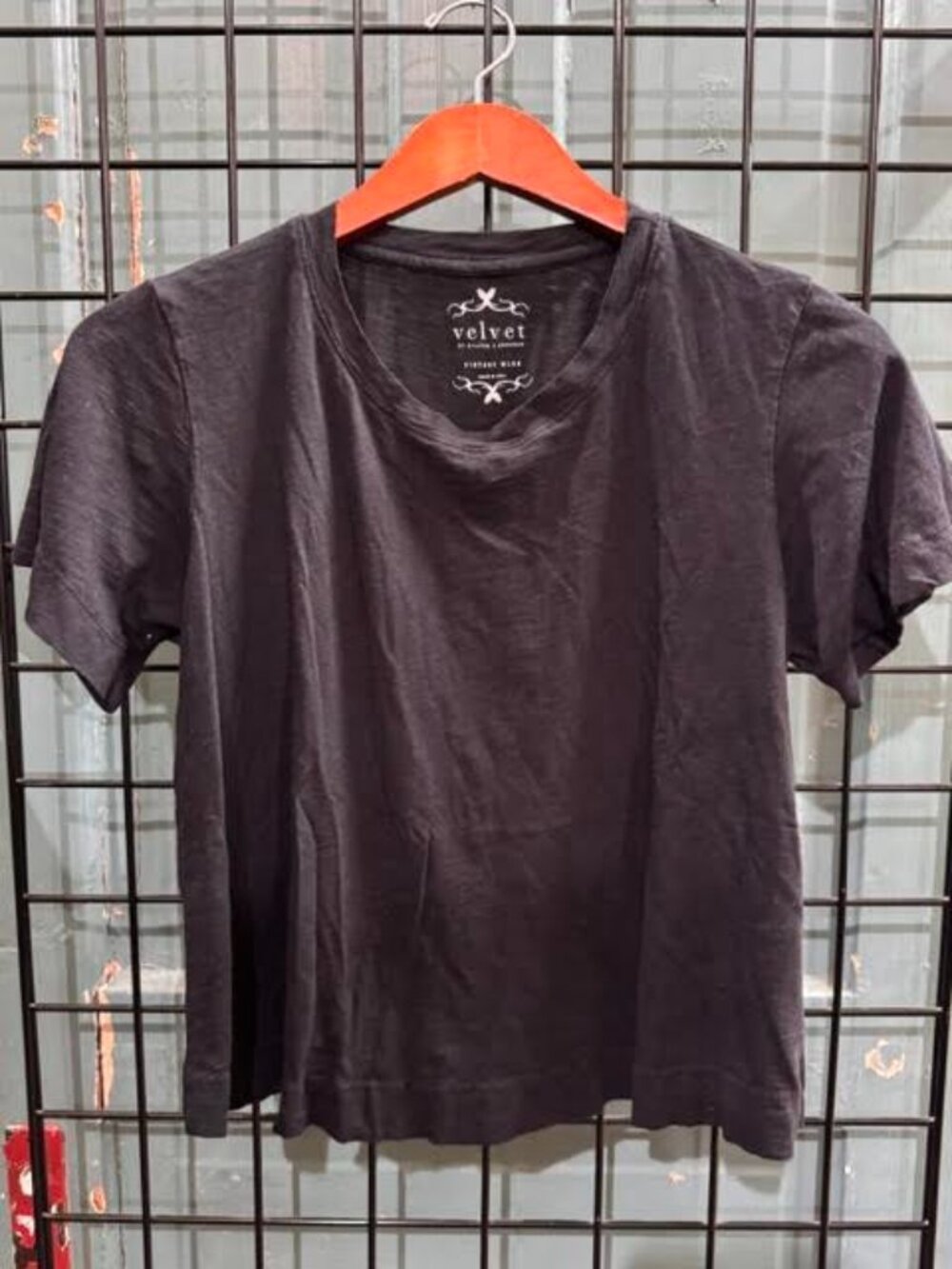 Womens Basic Hip Length Tee by Velvet